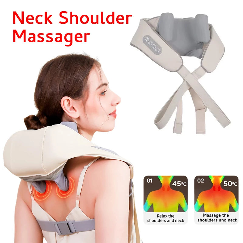 ReluNeck™ Heated Shoulder Massager