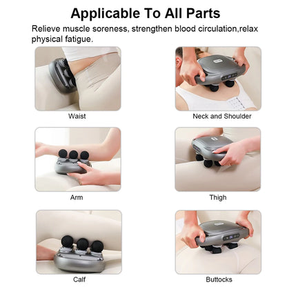 PEICON™ Six-Head Deep Relief Massager